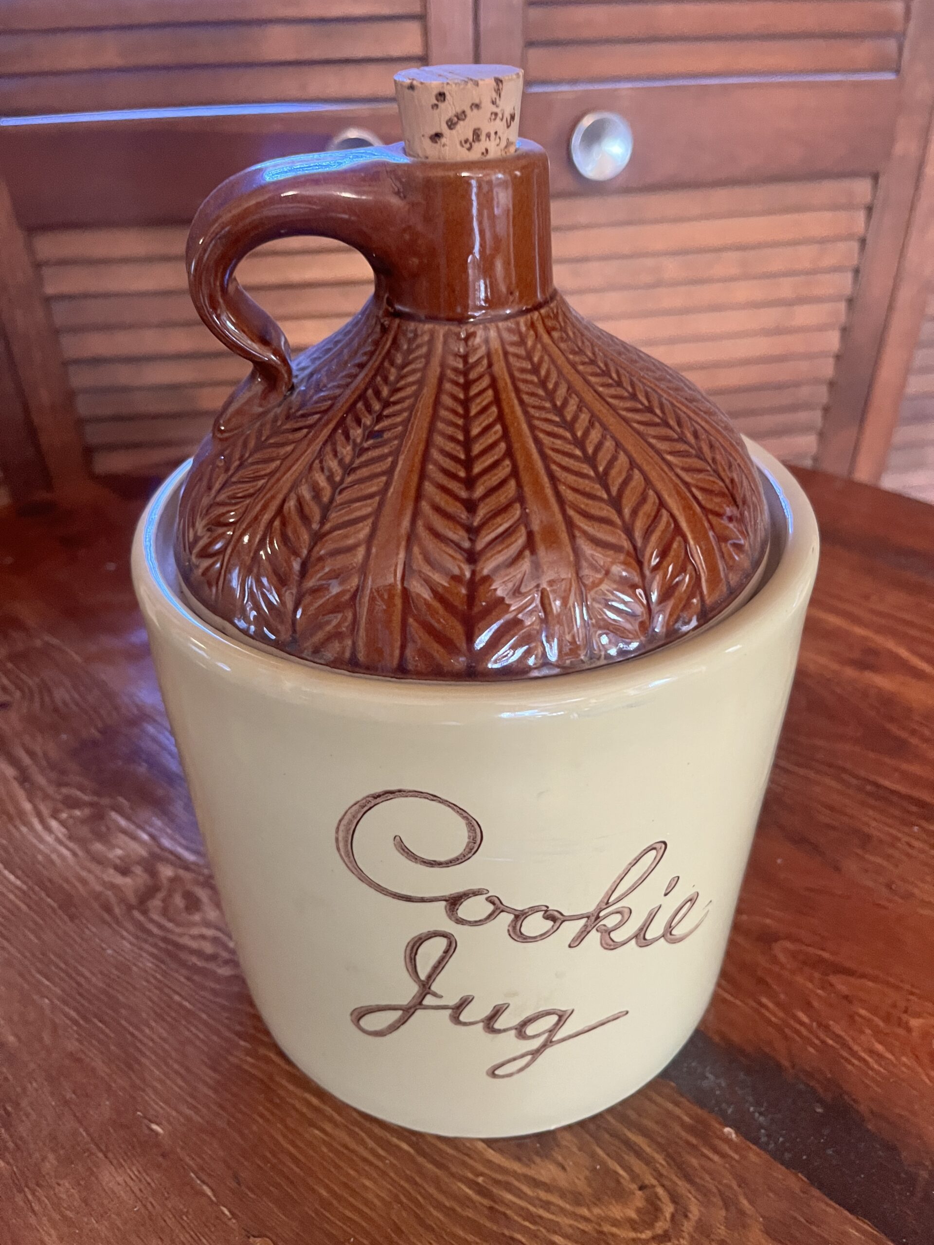 Monmouth Western Pottery Cookie Jar