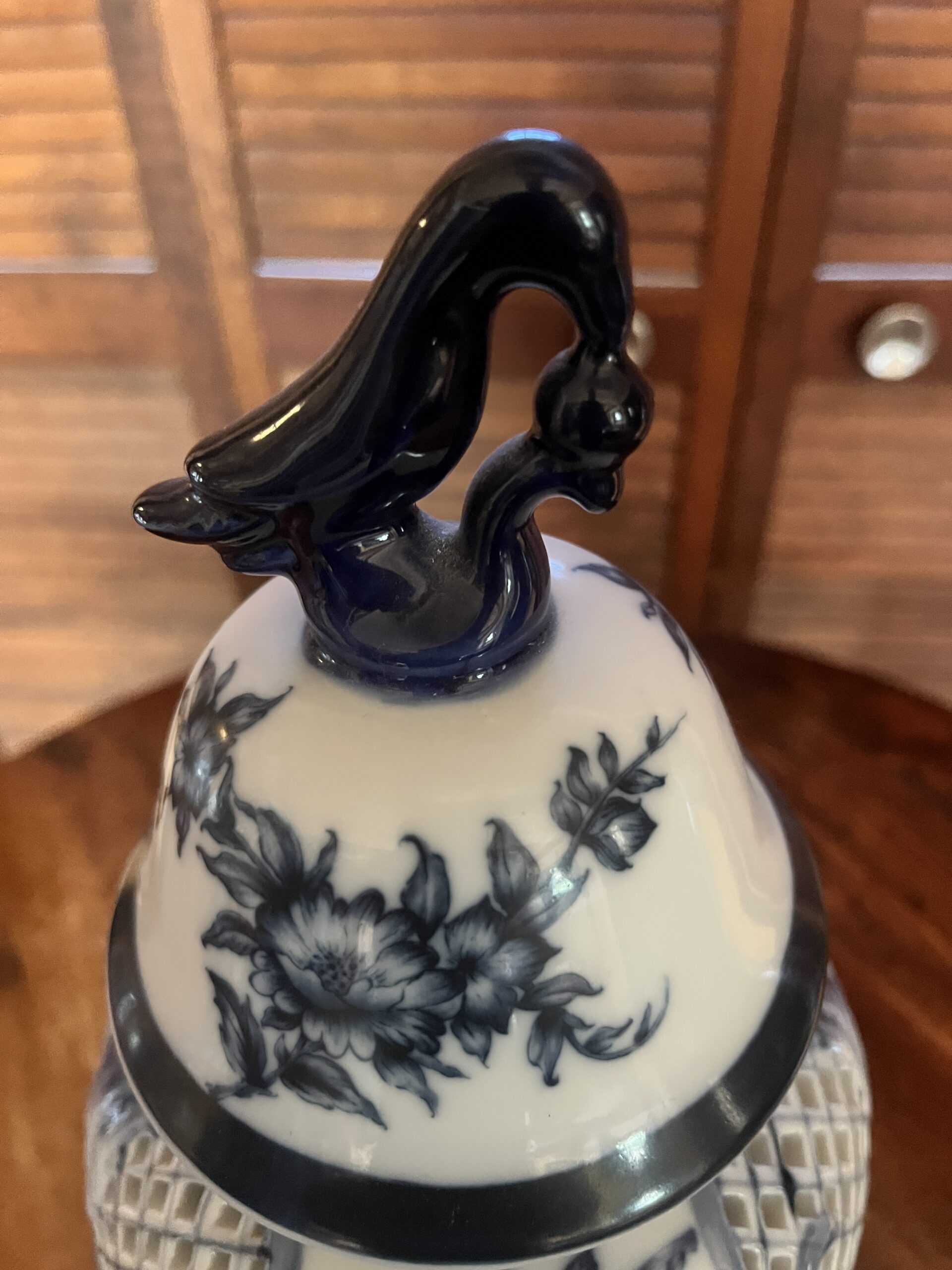 Chinese Blue and White Porcelain Ginger Jar