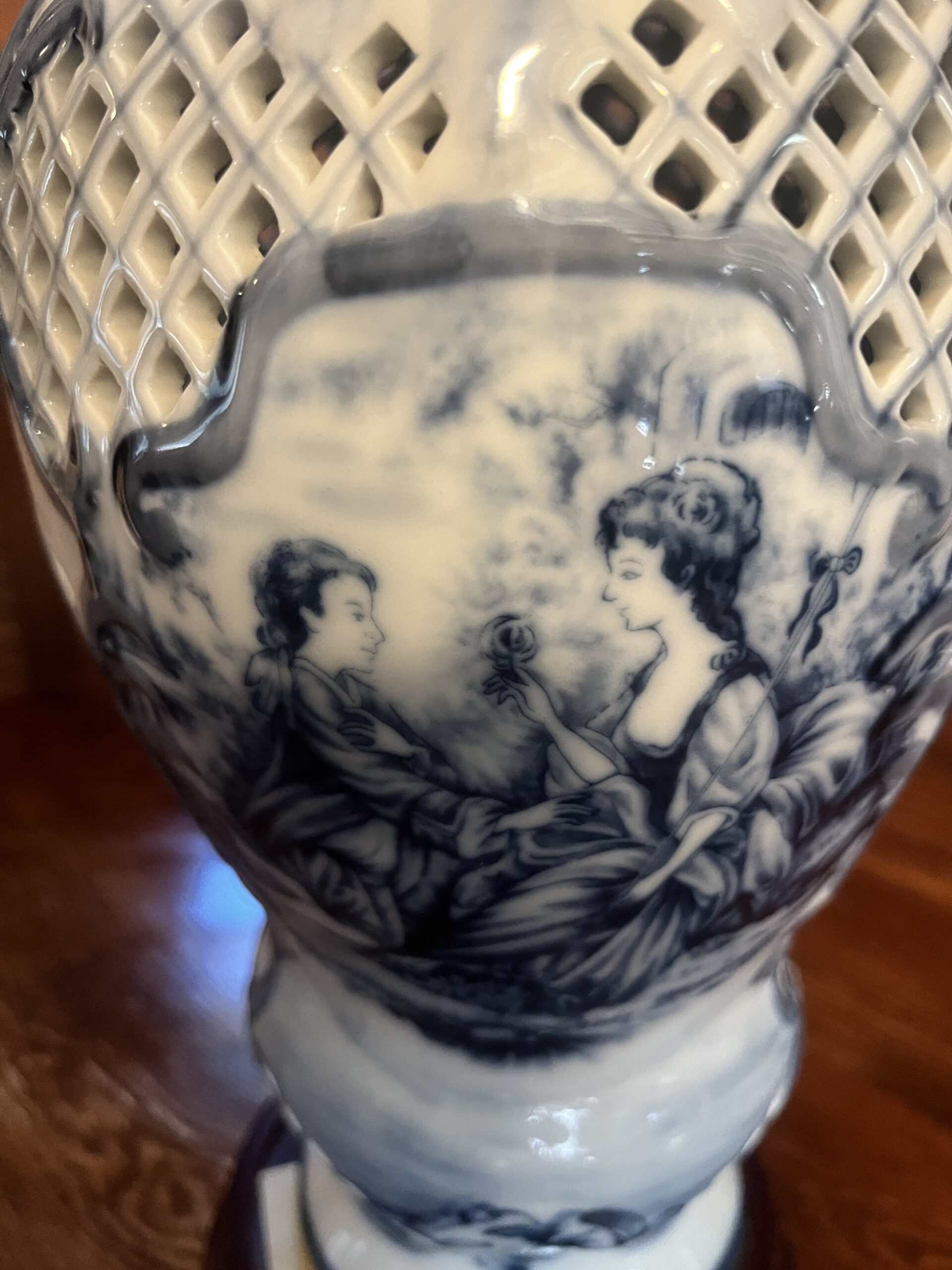 Chinese Blue and White Porcelain Ginger Jar